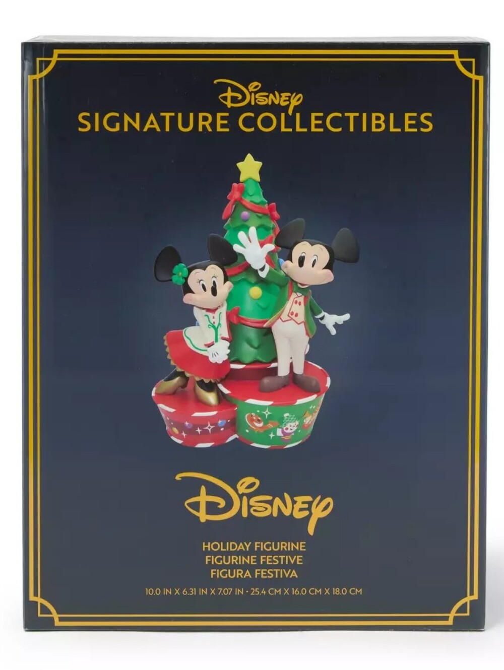 Mickey and Minnie Mouse Holiday Figure by Tate Yotter – Disney Designer Showcase